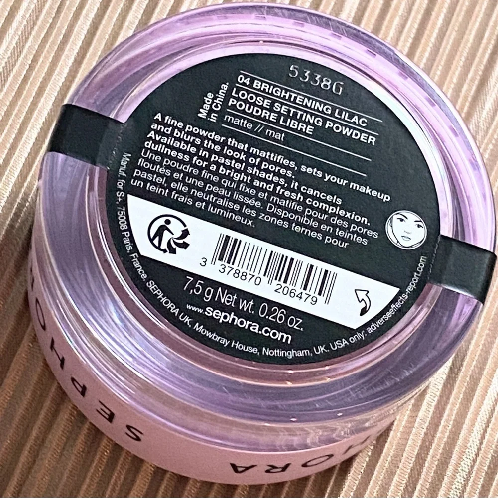 Sephora Blur It Loose Setting Powder - 04 BRIGHTENING LILAC